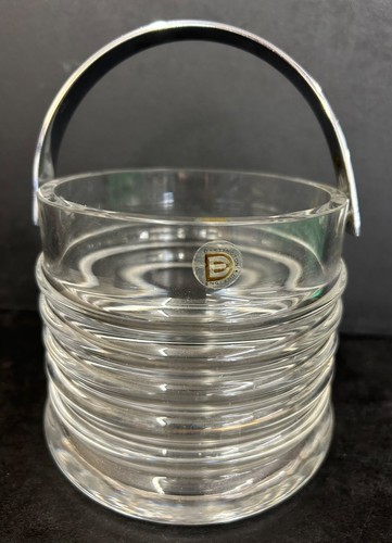 Dartington crystal ice bucket - ice,