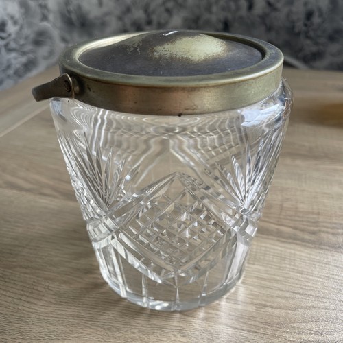 Crystal ice bucket with - ice,