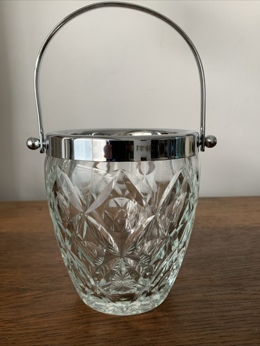 Vintage cut glass - glass, ice