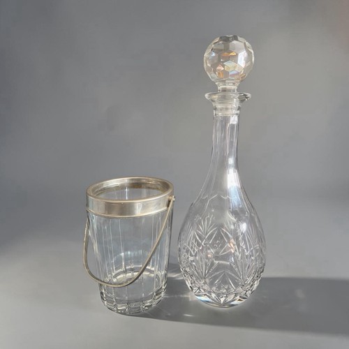 Vintage crystal cut glass - cut,