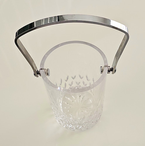 Clear cut glass style acrylic - style,