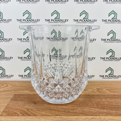 Vintage cut glass ice - cut,