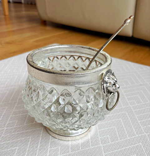 Vintage 1950s cut glass - cut,