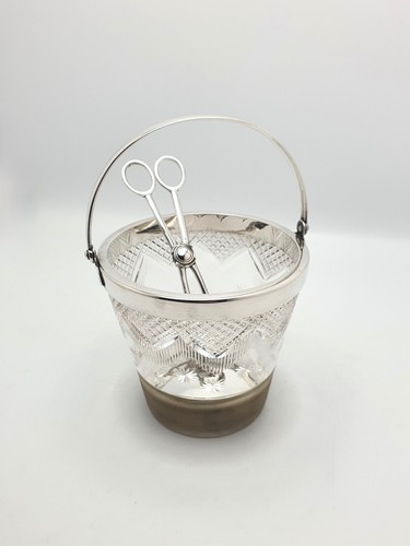 Art deco cut glass - cut, bucket