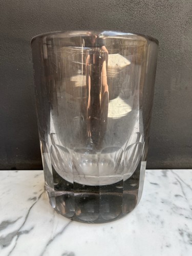 French crystal cut glass - cut, ice