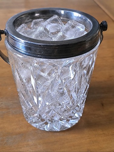 Ice bucket glass cut - bucket, or